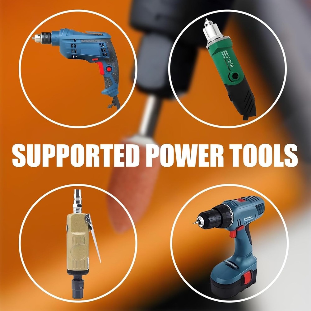 30Pcs Sanding Bits for Dremel Rotary Tool Grinding Stones Sanding Drill Bits wit