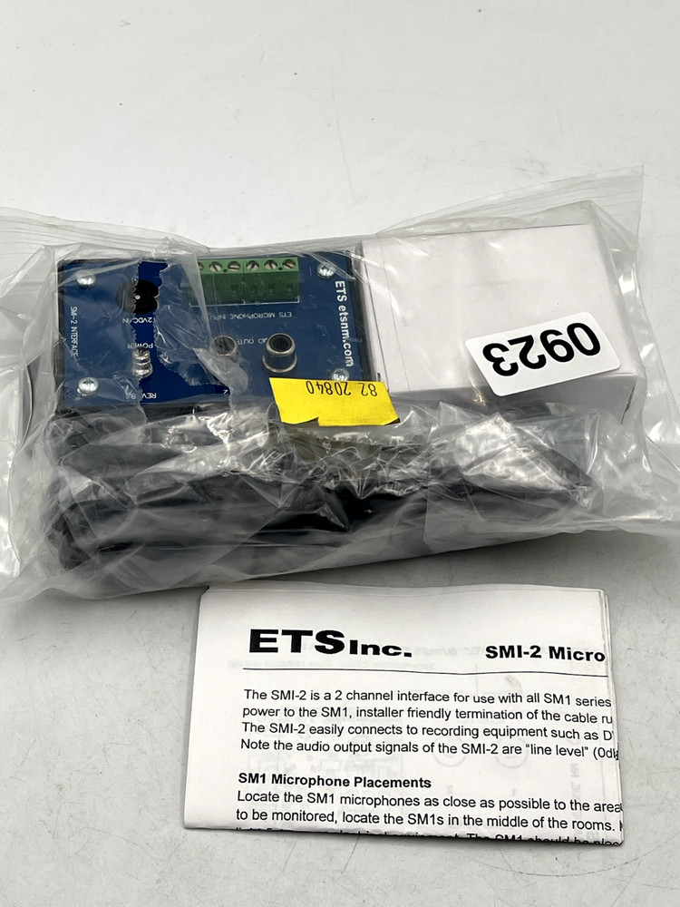 ETS SMI-2 Microphone 2 Channel Interface