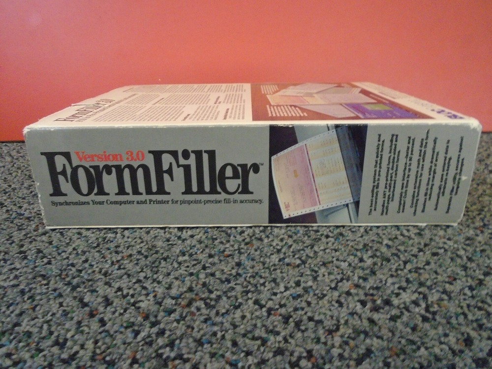 Vintage FormFiller V. 3.0 (NIP)