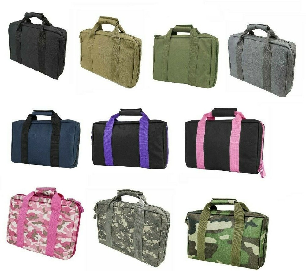NcSTAR Discreet Padded Double Pistol Range Gun Case
