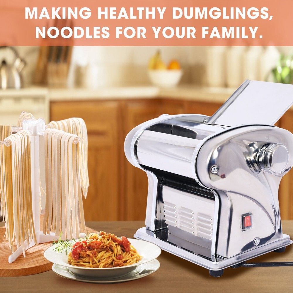 Electric Pasta Maker Noodle Maker Pasta Making Machine Dough Roller Cutter