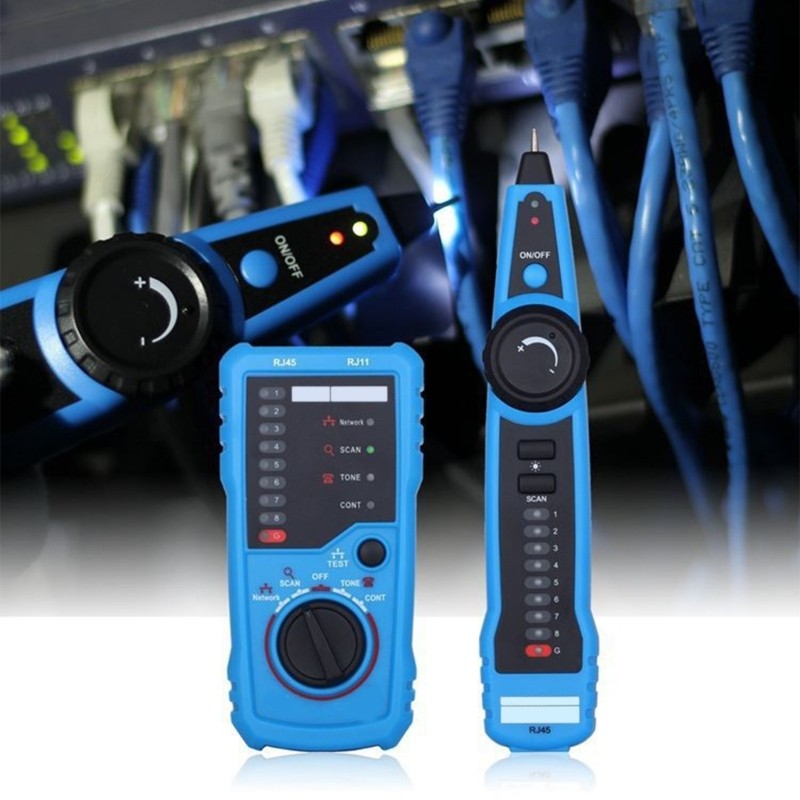 Upgrades Internet Cable Tester with Live Line Detection & Wire Sequences