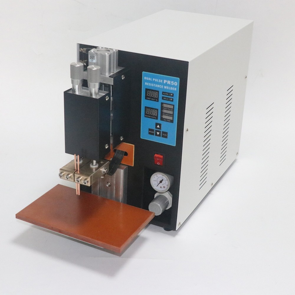 Dual Pulse Battery Spot Welder Microcomputer Machine Battery Pack PR50