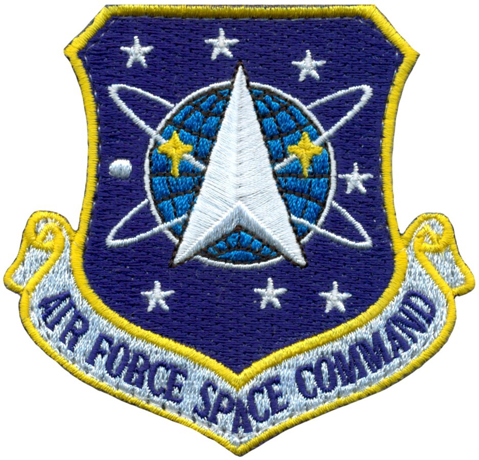 USAF AIR FORCE SPACE COMMAND PATCH