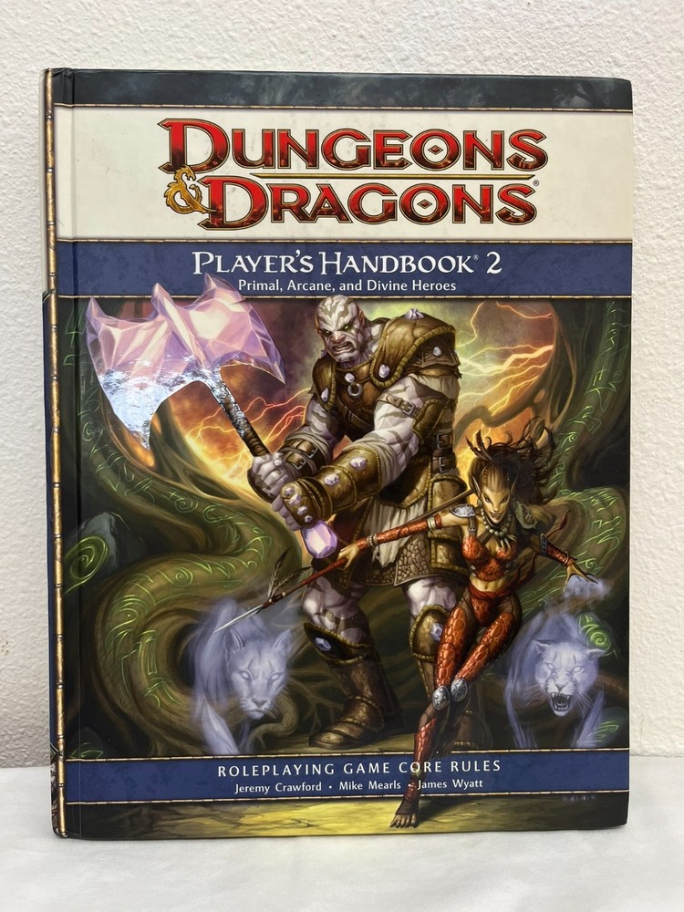 Dungeons and Dragons 4e Player's Handbook 2 - Hardcover