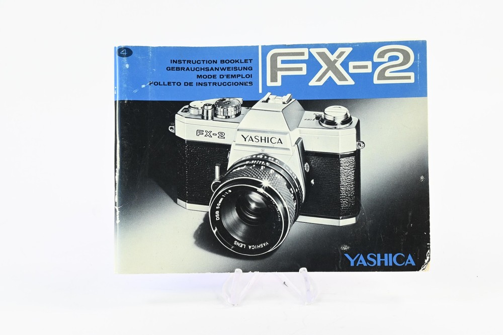 Yashica FX-2 Instruction Manual Original #G767