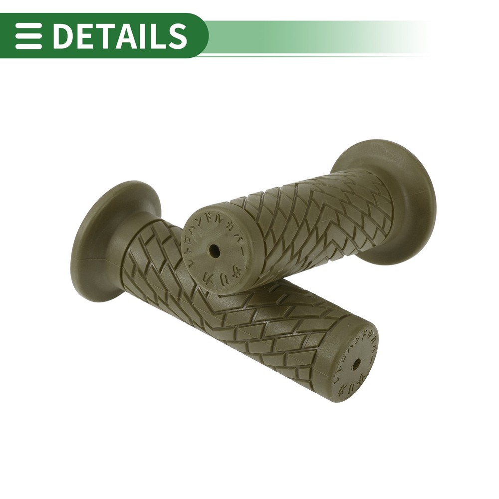 1" 25mm Motorcycle Knobs Handlebar Cover TPU Green