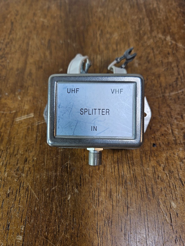 Vintage VHF UHF Cable Splitter