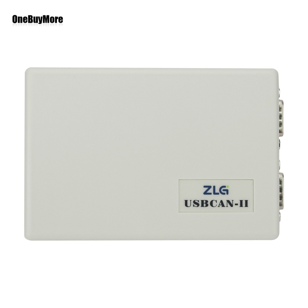 ZLG USBCAN-II USB to CAN Adapter CAN Bus Analyzer Debugger w/ 2CH CAN Interface