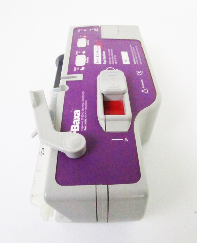 Baxa MicroFuse Dual Rate Syringe Infuser Pump