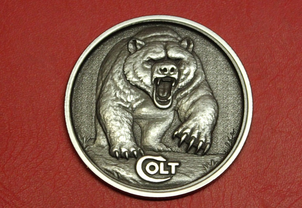 Colt Firearms Kodiak Display Case Medallion