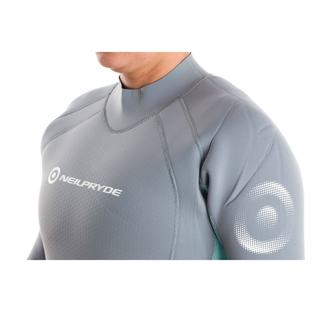 Neil Pryde Womens ELITE Firewire Wetsuit Top - Glacier