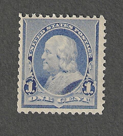 (3) diff 1-cnt mint Franklins 1890-97 definitive series, all full OG , H