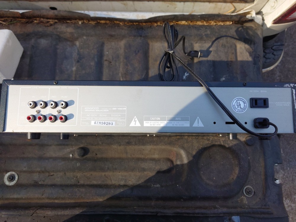 Kenwood GE-100IIB Equalizer