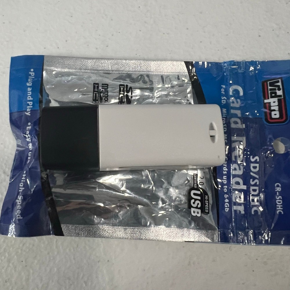 VidPro CR-SDHC SD/SDHC Card Reader