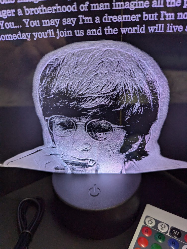John Lennon Imagine Large L.E.D. Sign Display