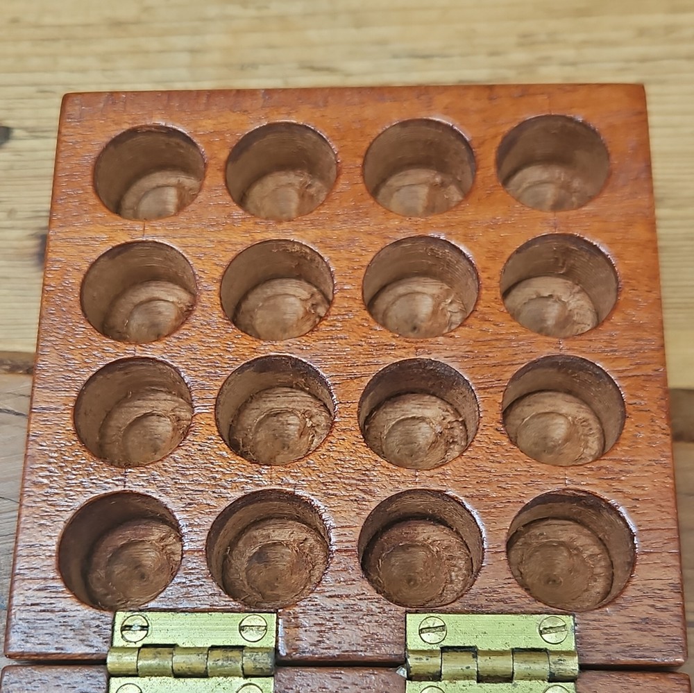 Vintage Mahogany Cased Hydrostatic Philosophical Specific Gravity Bubbles Balls