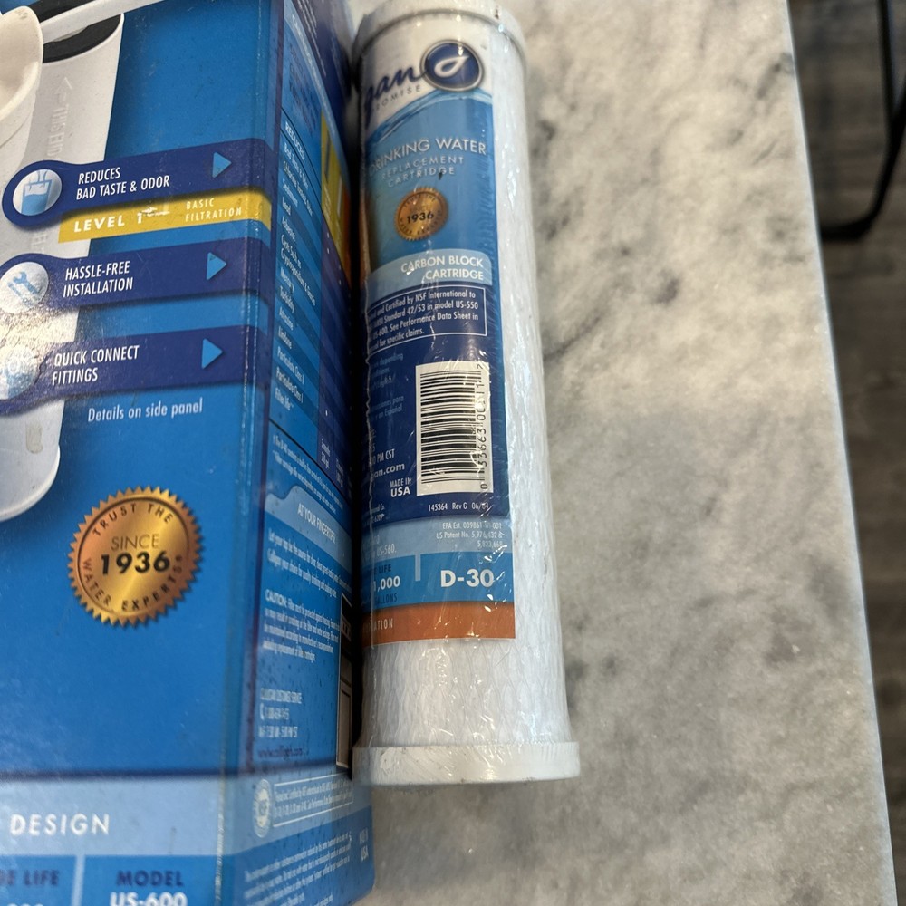 Culligan Under-Sink Drinking Water Filter Model US-600, Plus Extra Filter