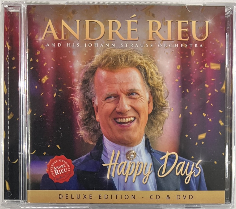 Andre Rieu - Happy Days (CD & DVD) - Free Postage