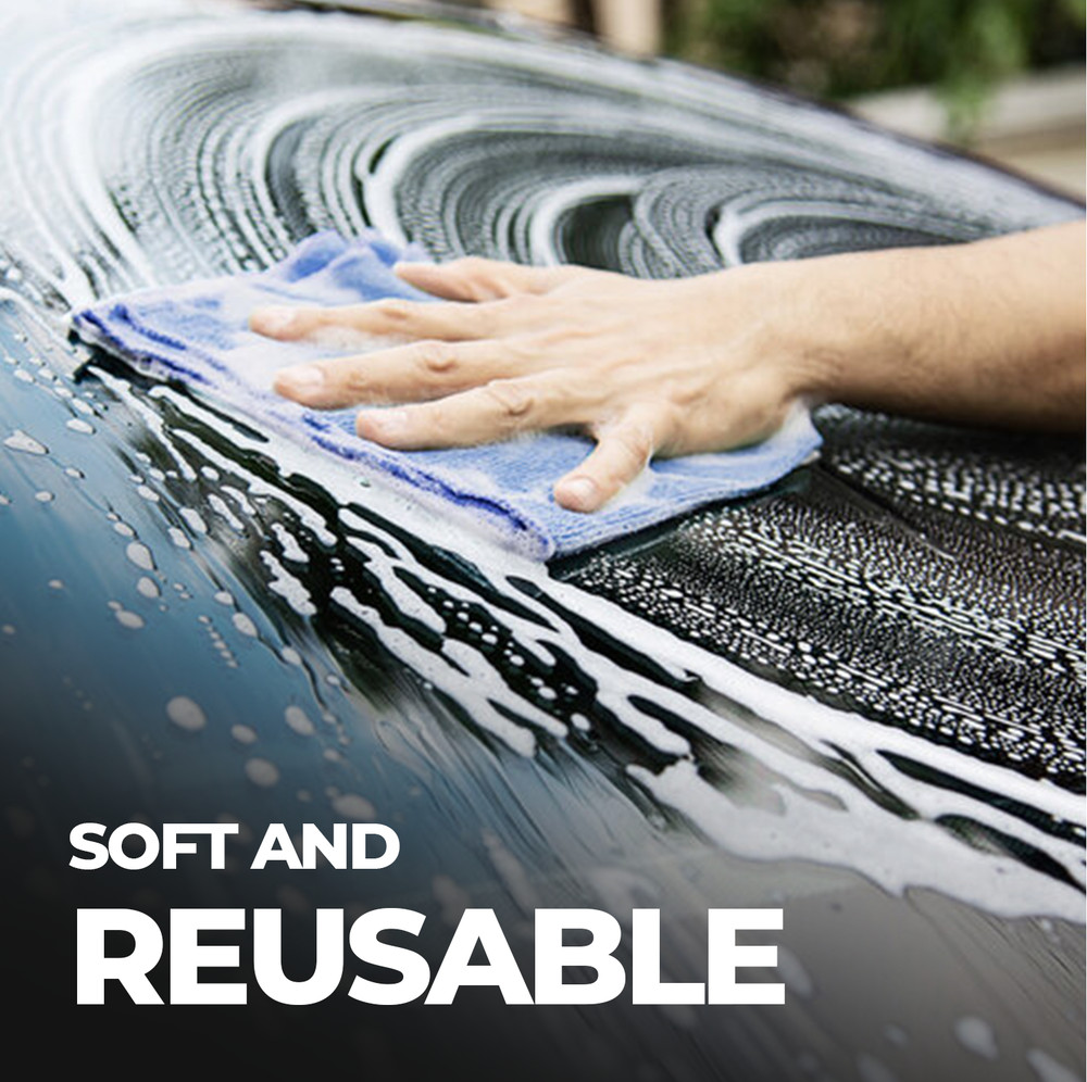 SIMPLY AUTO ROLLS OF 6 MICROFIBRE CLOTHS