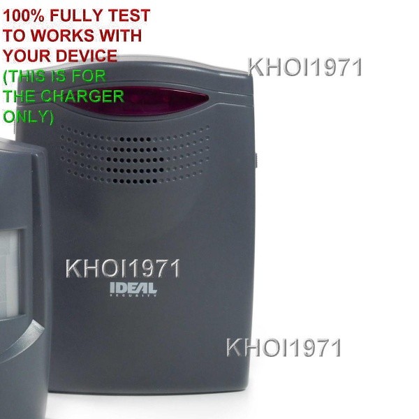 4FT Wall AC adapter power for SK602G IDEAL SECURITY MOTION SENSOR ALERT Security