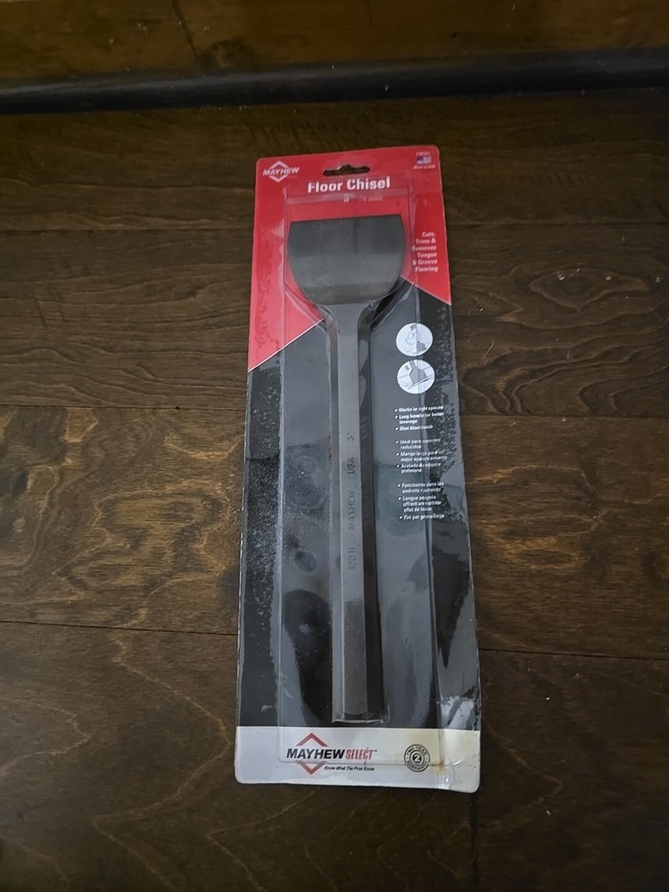 Mayhew Floor Chisel - 3in. x 12in Model# 10202
