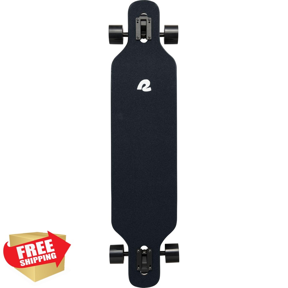 Retrospec Rift Drop-Through Longboard Skateboard Complete Maple