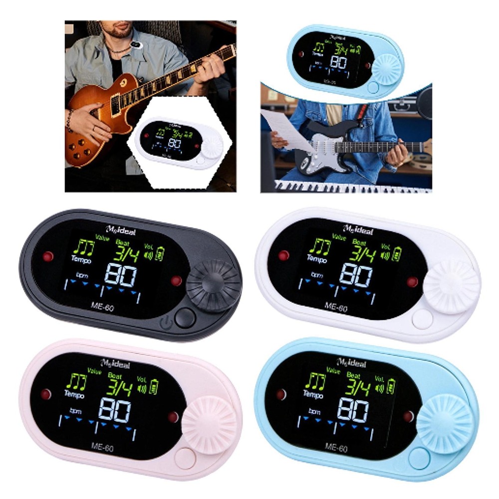 Digital Metronome Tone Generator Compact Professional Practical Chromatic Tuner