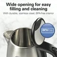 Stainless Steel Electric Kettle with Fast Heating and Auto Shutoff