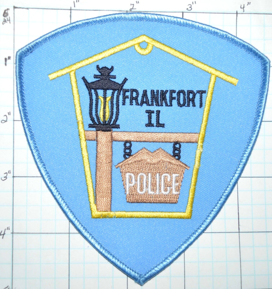 ILLINOIS, FRANKFORT POLICE DEPT PATCH