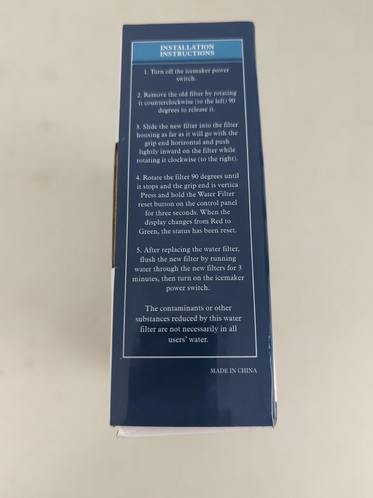 3 pack Coach CF5 Refrigerator Water Filter Replaces EPTWFUO1 ULTRA-l l