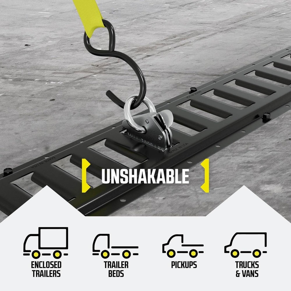 Heavy Duty O Ring Pack 10 - 6000Lbs Strength