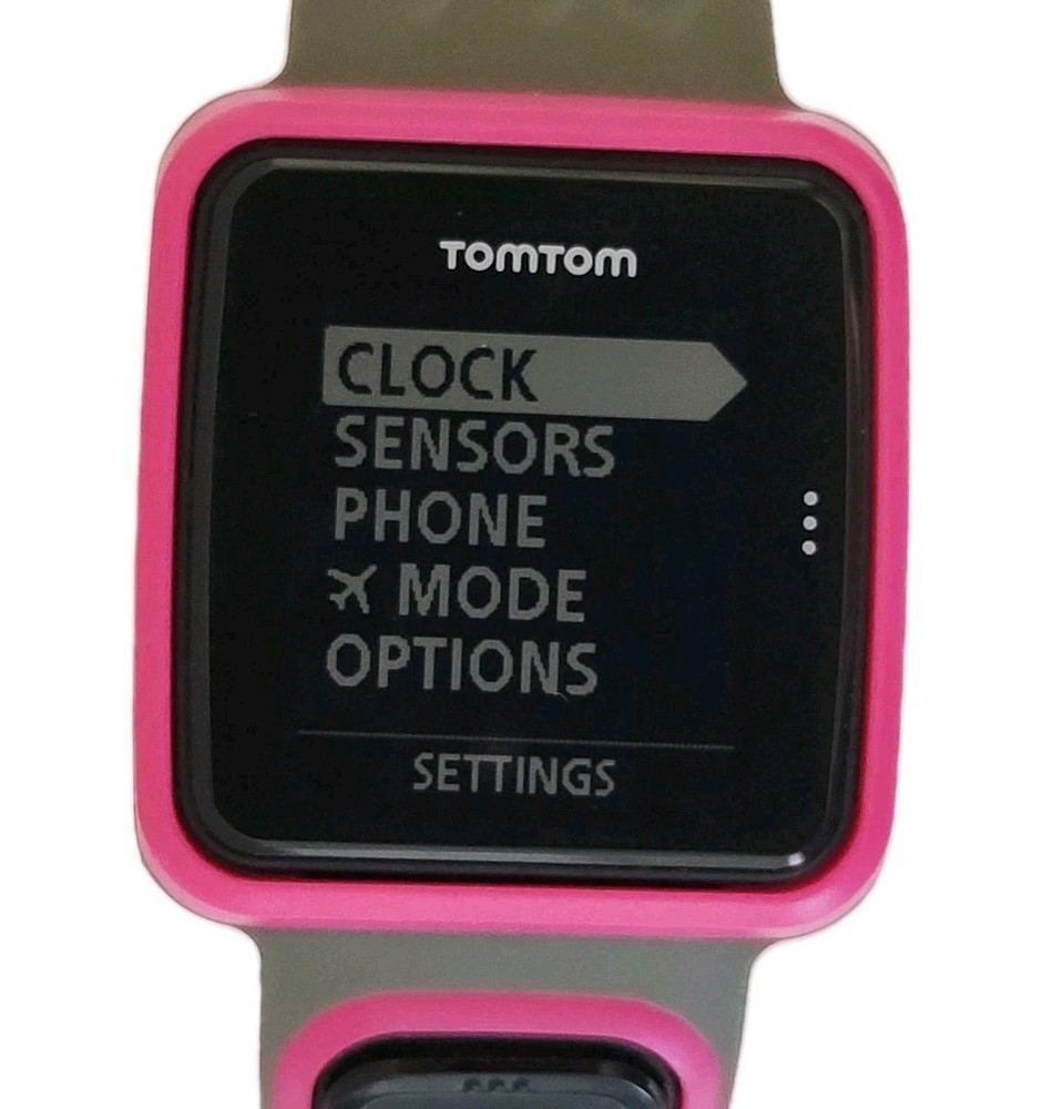 TomTom GPS Watch TomTom Runner 8RS00 Multi-Function 38mm Fits To 7.75" Working