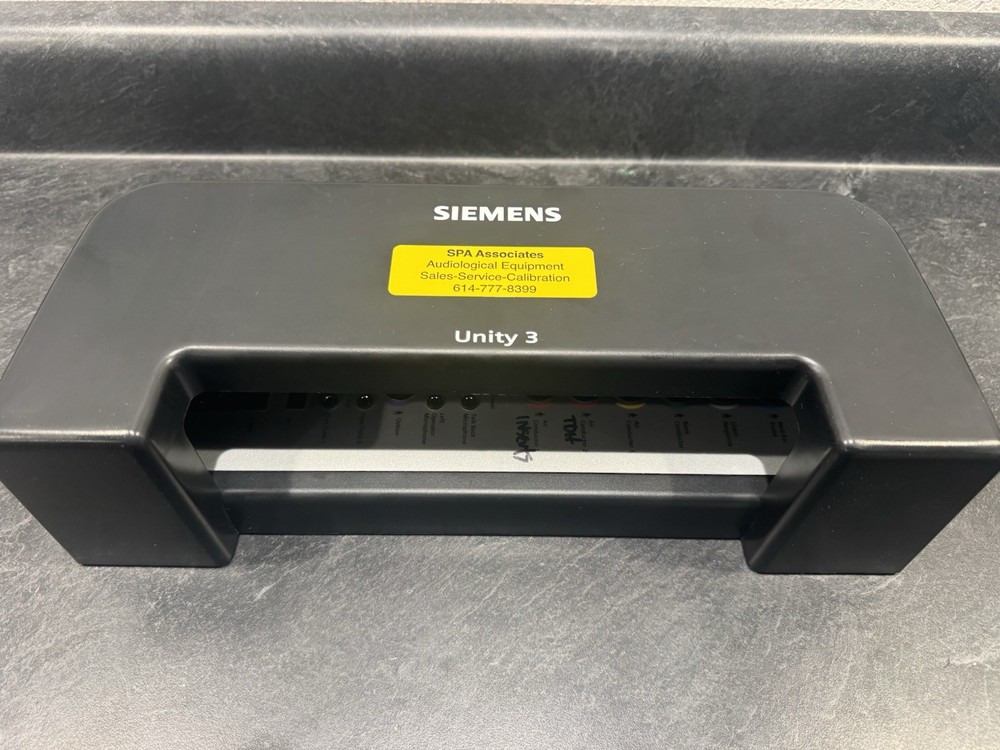 Siemens Unity 3, PC Based Audiometer w/ NEW Calibration Certificate