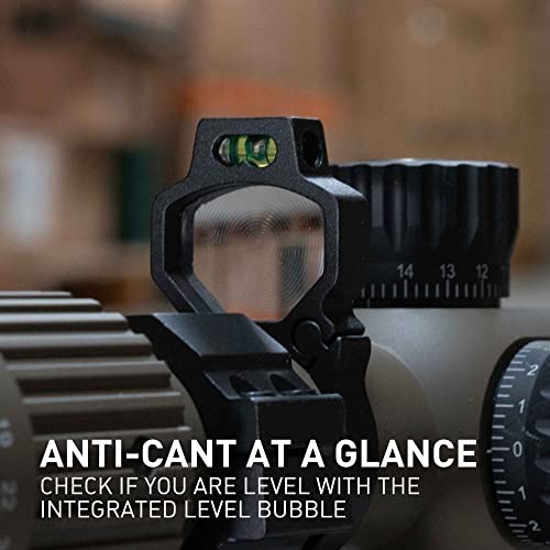 Next Level Series Scope Turret Magnifying Glass with Level 30 mm diameter
