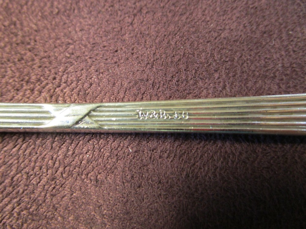 Unknown ART DECO Cake or Pastry Server Eurpoean Silverplate No Monogram B