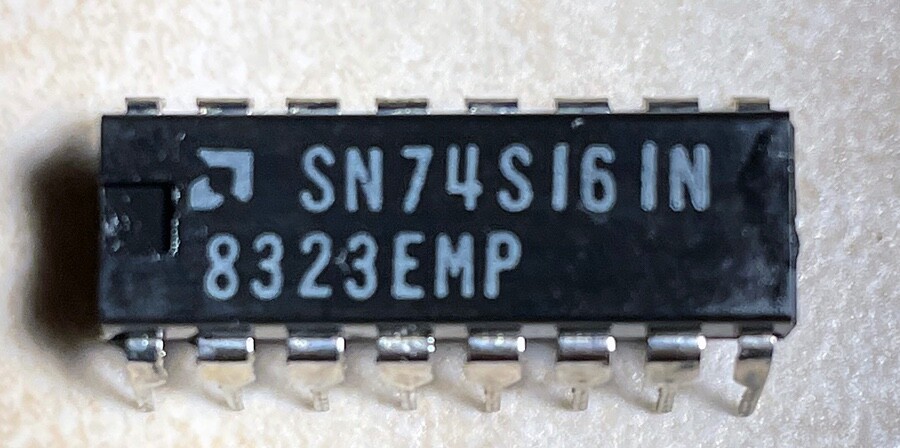 AMD SN74S161N Synchronous 4 Bit Binary Counter - NOS