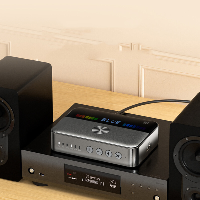 Long Range Bluetooth Transmitter Receiver Wireless Home Car Stereo Audio Adapter