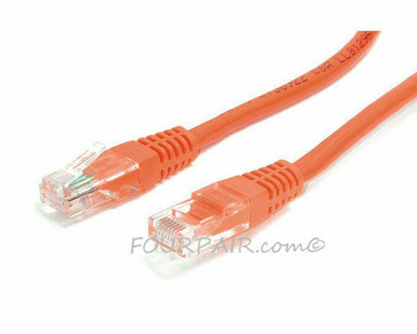 10 Pack Lot 15ft CAT6 Ethernet Network LAN Router Patch Cable Cord Wire Orange