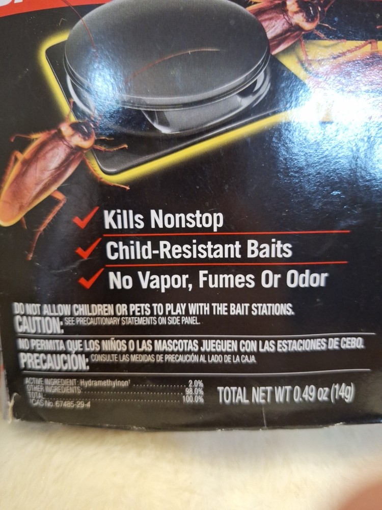COMBAT Roach Killing Bait for Large Roaches - 8 Count.⚡️