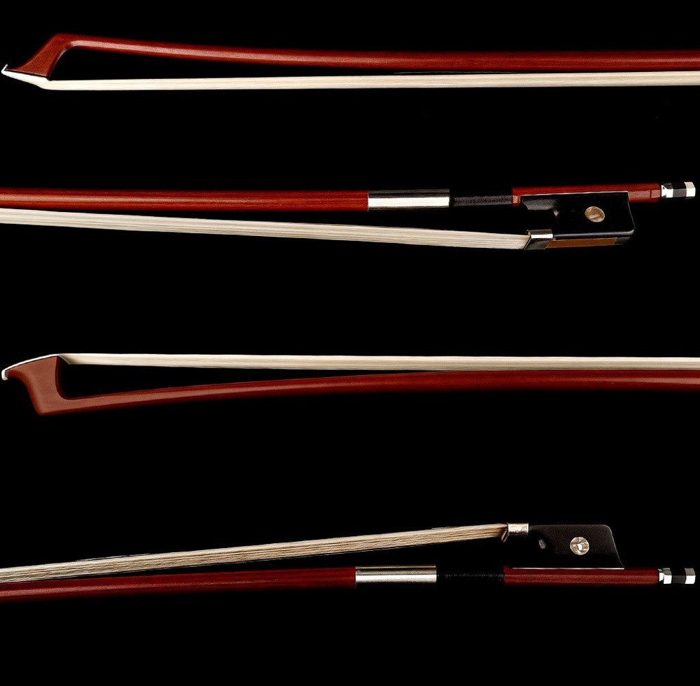 Joseph Martin Style Master Pernambuco Cello Bow 4/4 Ebony Single eye Frog Silver