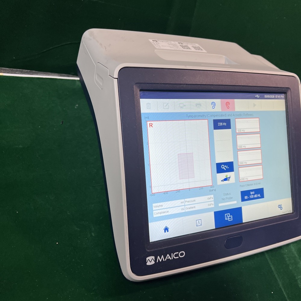 Maico TouchTymp MI 24 Tympanometer With Reflexes Base Only