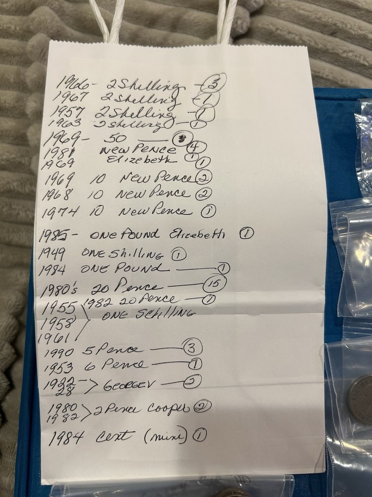Coins British  Lot (49) Assorted