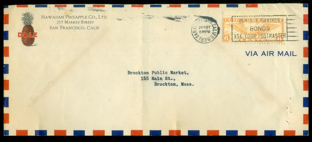 SCOTT # C19 ON COVER, GREAT PRICE!