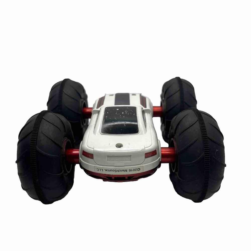 MerchSource RC Car Double Sided RC Car Red On One White On Other 2016