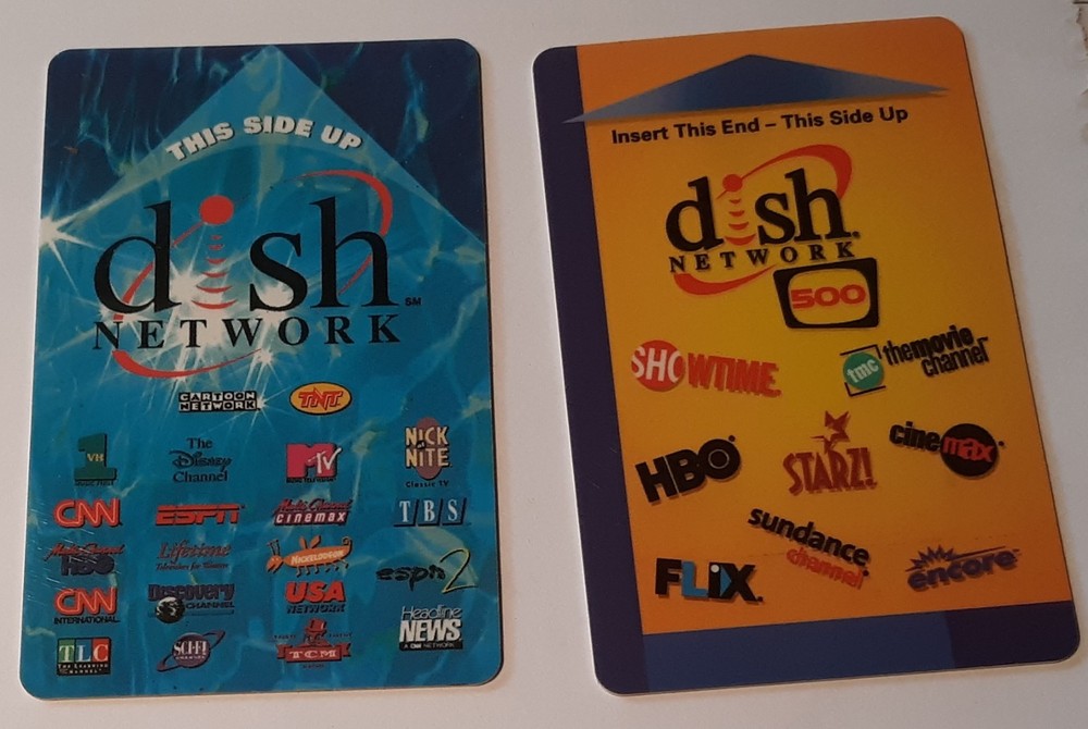2 piece Lot, Satellite Access Cards, Dish Network.