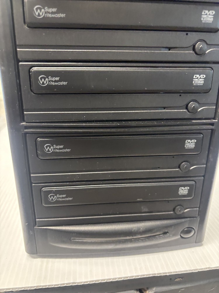 EZ Dupe DVD/CD Disc Duplicator 1 to 5 tested and working