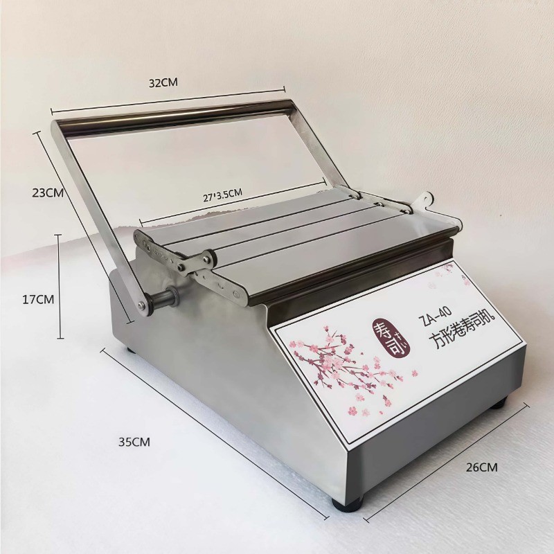 Tabletop Sushi Forming Roller Maker New Round/Square Sushi Roll Making Machine