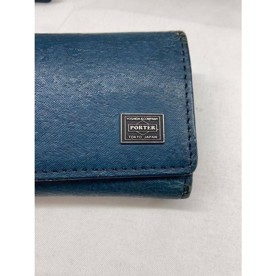 PORTER Key Case Navy Men’s Plain