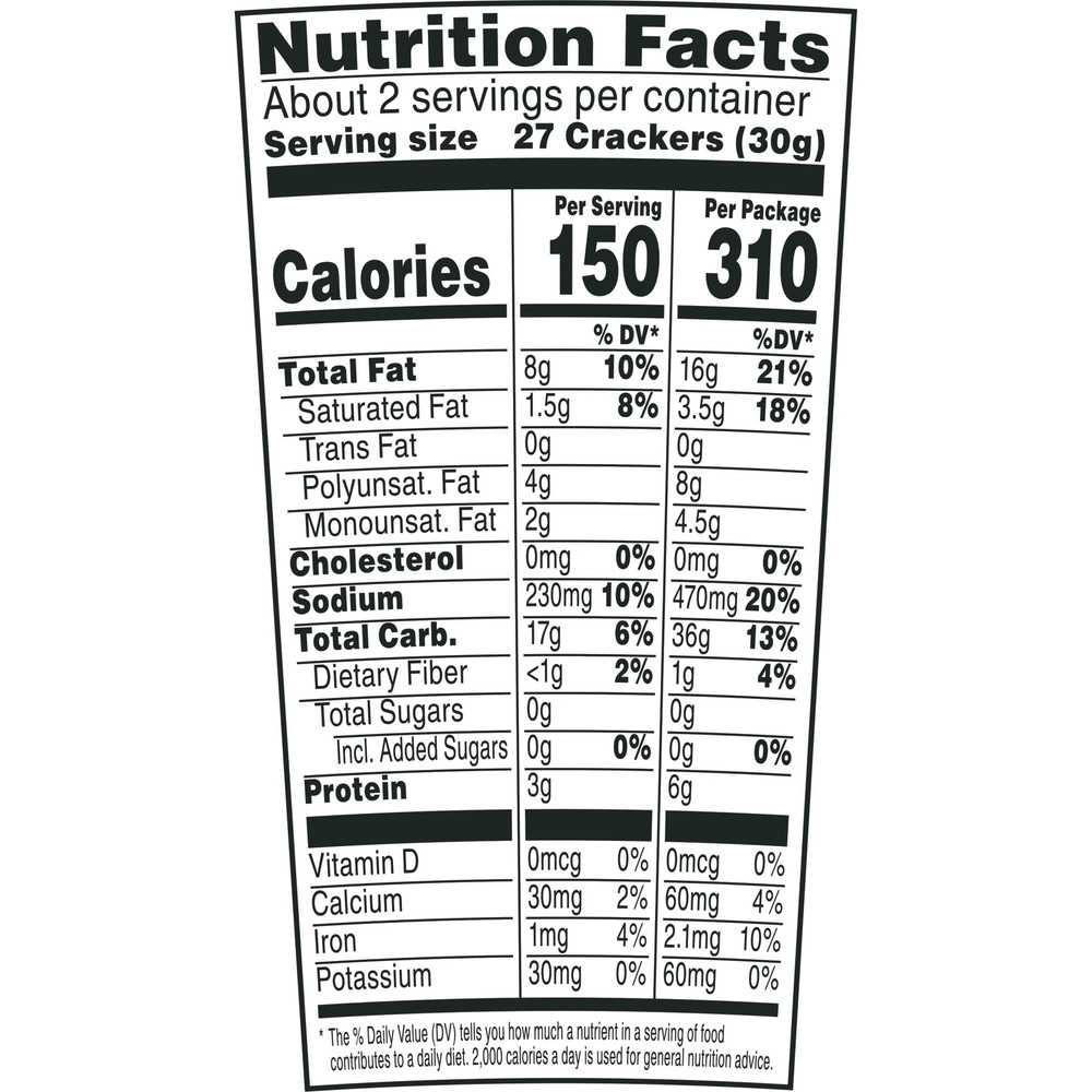 Cheez-It Original Cheese Crackers, Baked Snack Crackers, 2.2 Oz Cup